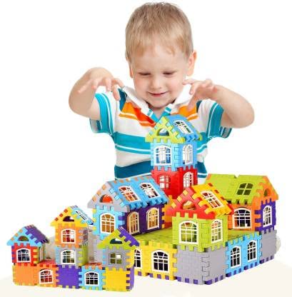 72-Piece Non-Toxic Building Blocks