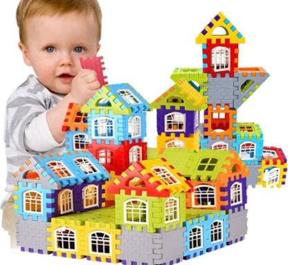 72-Piece Non-Toxic Building Blocks
