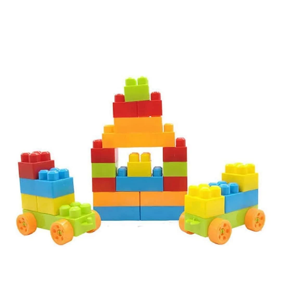 80-Piece Mega Building Block Set
