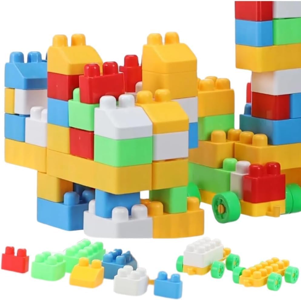 80-Piece Mega Building Block Set