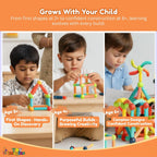 Magnetic Building Blocks STEM Set