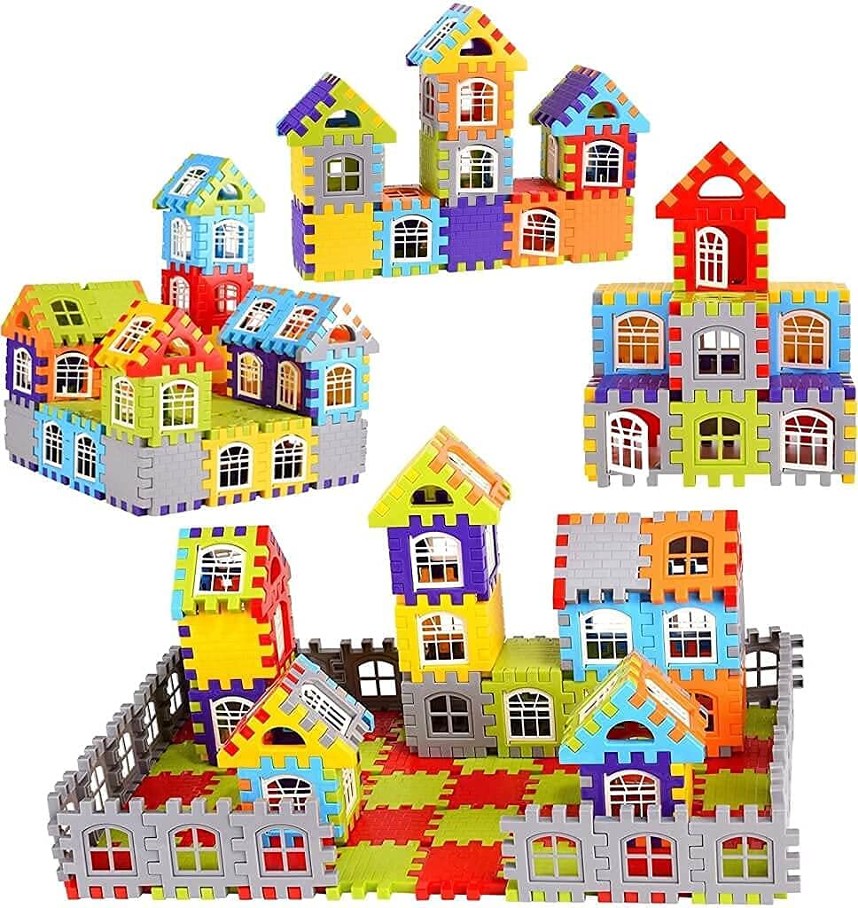 72-Piece Non-Toxic Building Blocks