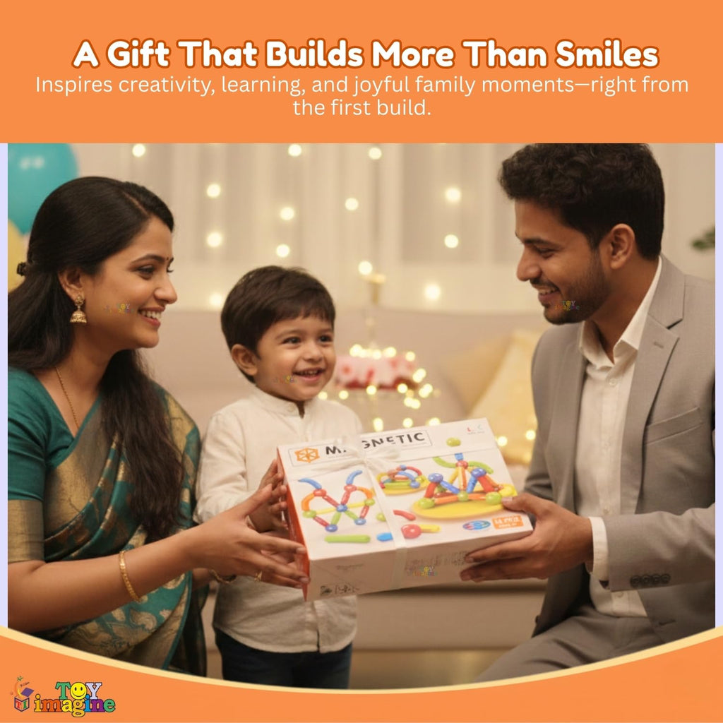 Magnetic Building Blocks STEM Set