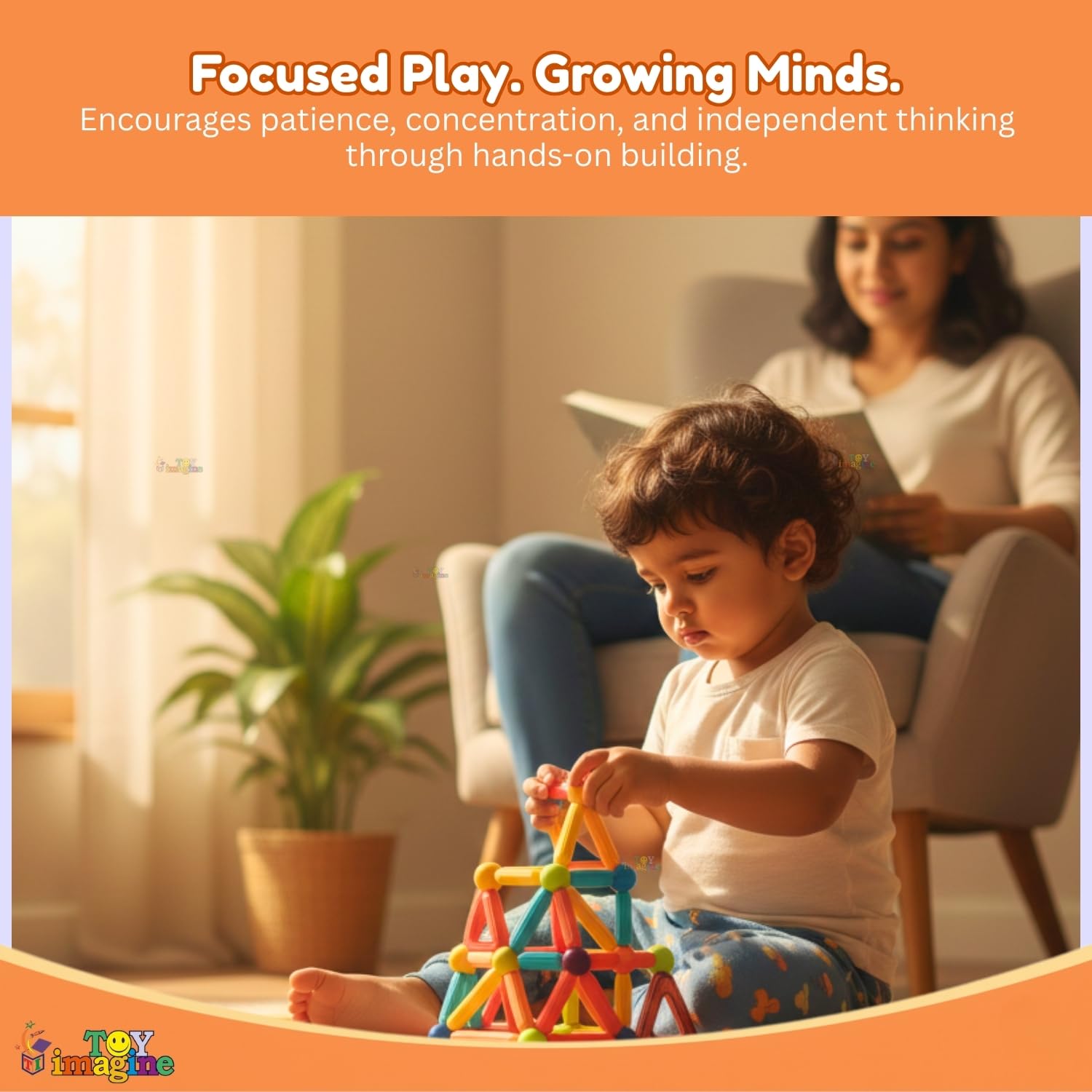 Magnetic Building Blocks STEM Set