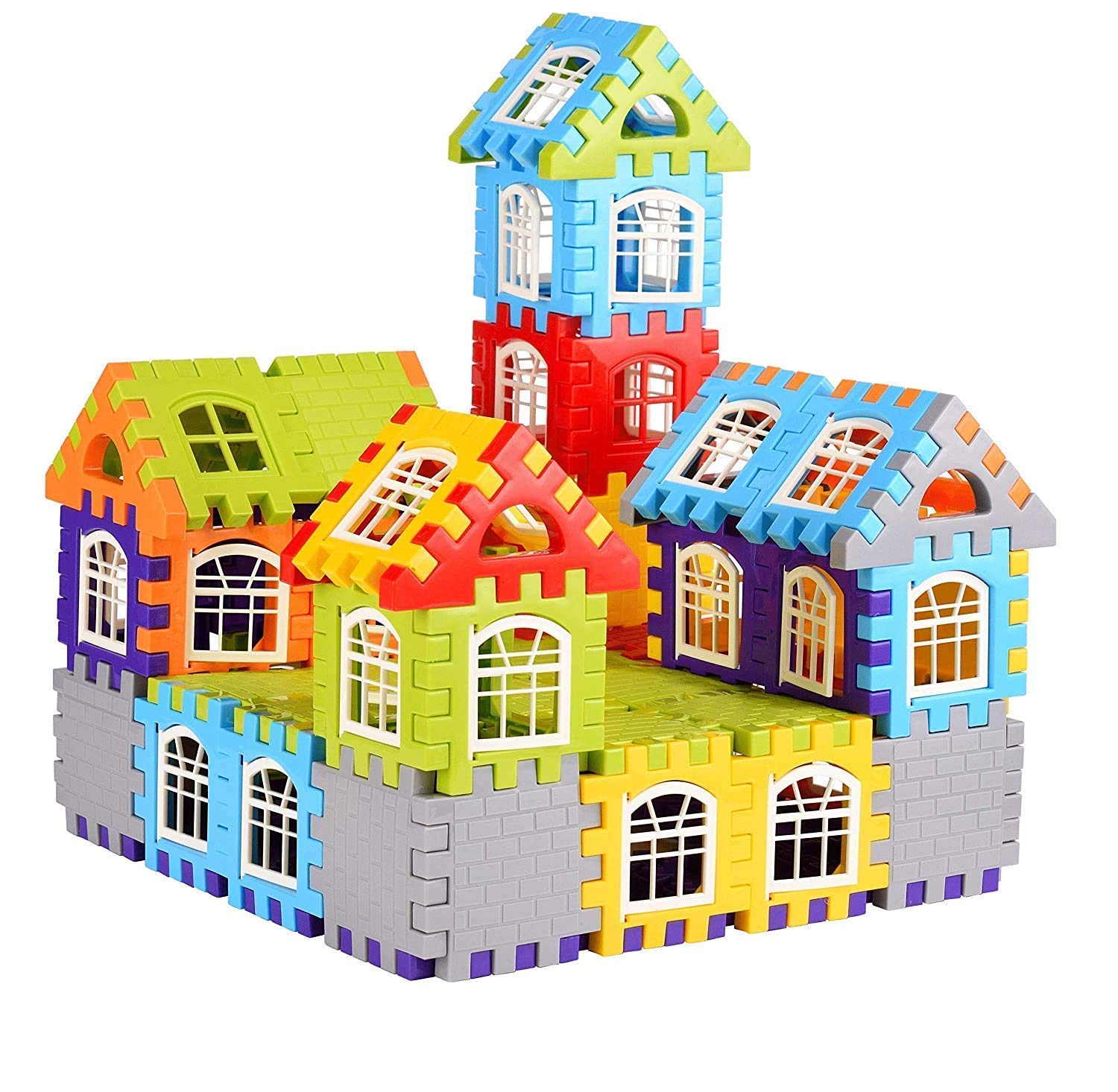 72-Piece Non-Toxic Building Blocks